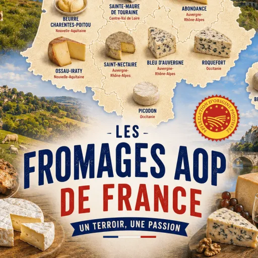 Fromages AOP de France