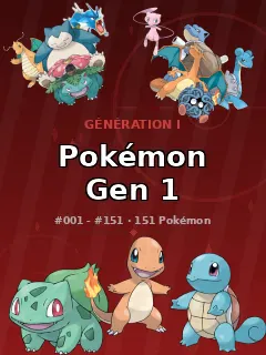 Pokémon 1ère génération