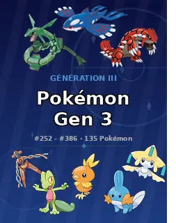 Pokémon 3ème génération